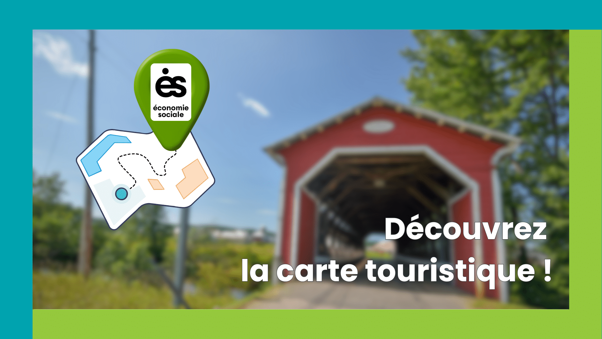 carte touristique en économie sociale